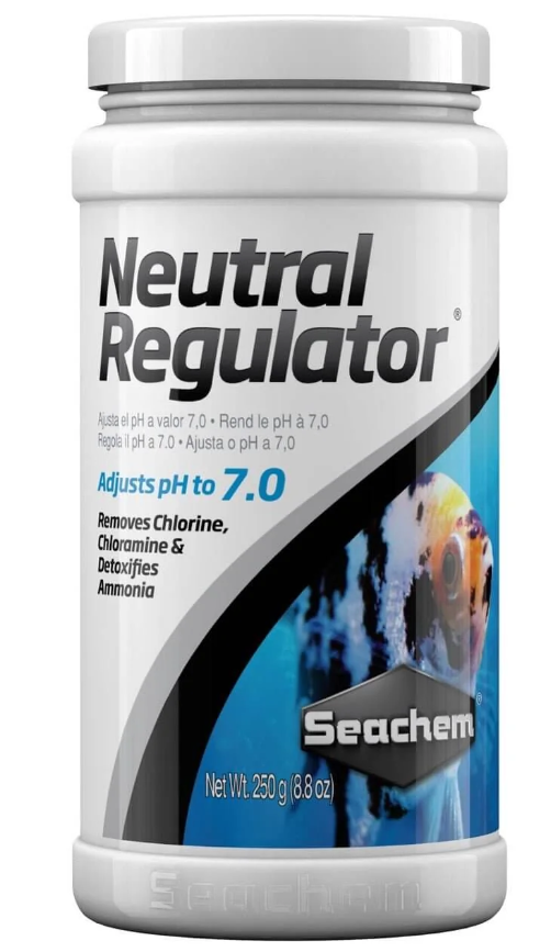 Seachem Neutral regulator.