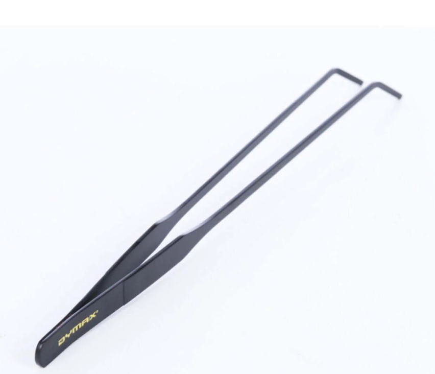 Dymax stainless steel tweezer curve