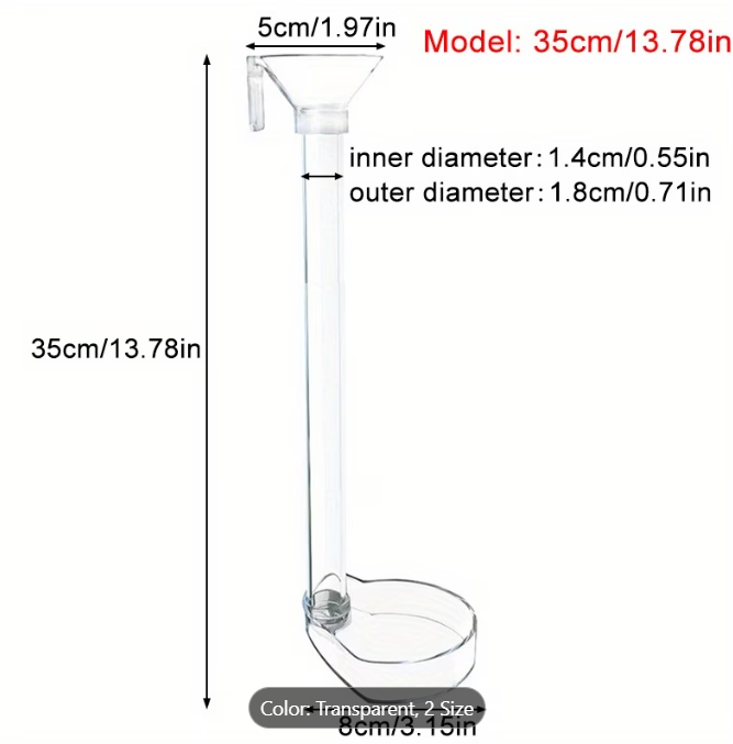 TF -Acrylic Fish Feeder