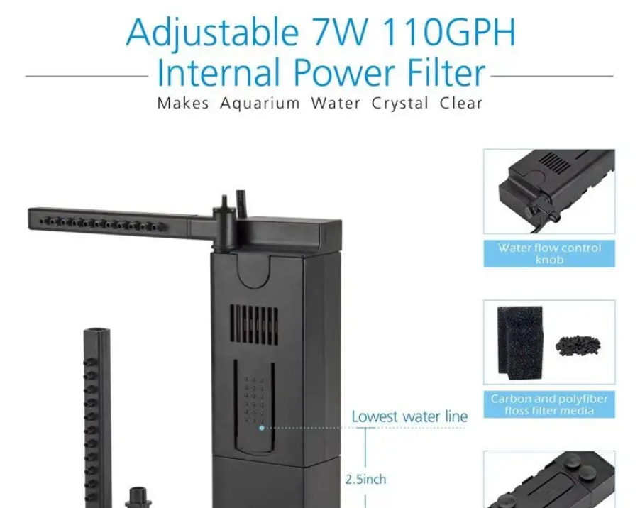 Hygger Curved Aquarium Kit