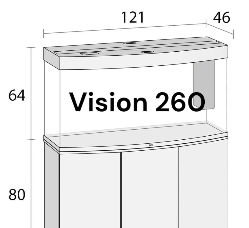 Juwel Vision Aquarium and Cabinets