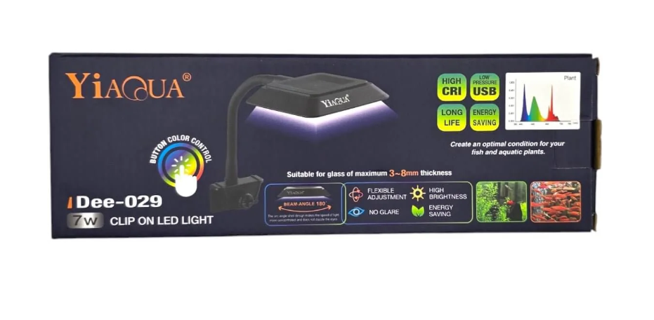 YiAqua Clip on Light