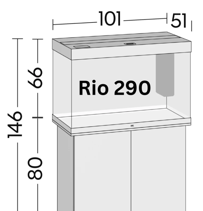 Juwel Rio Aquarium and Cabinets