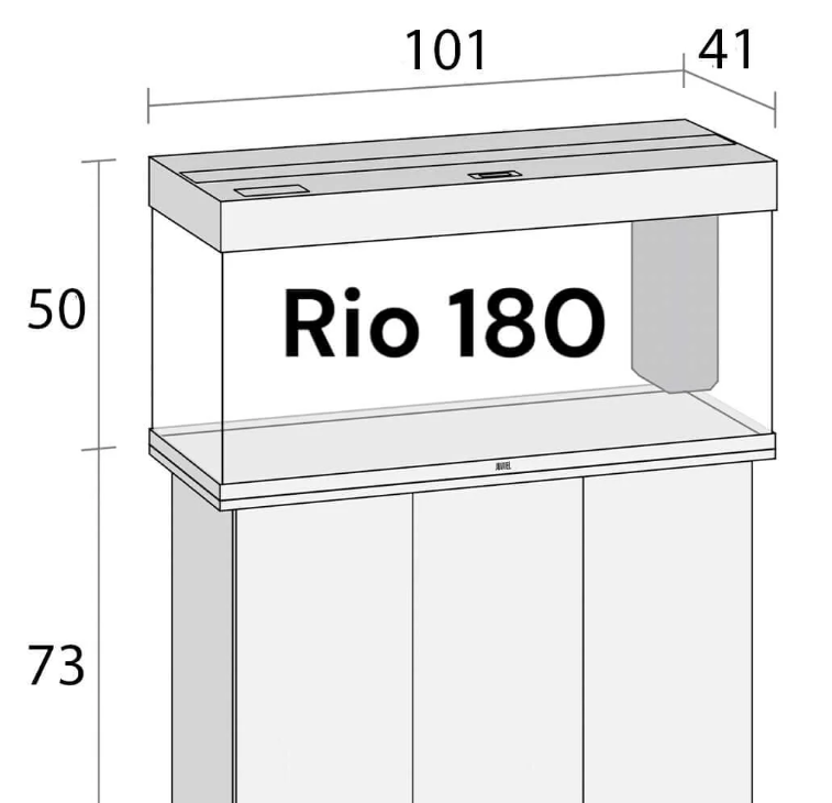 Juwel Rio Aquarium and Cabinets
