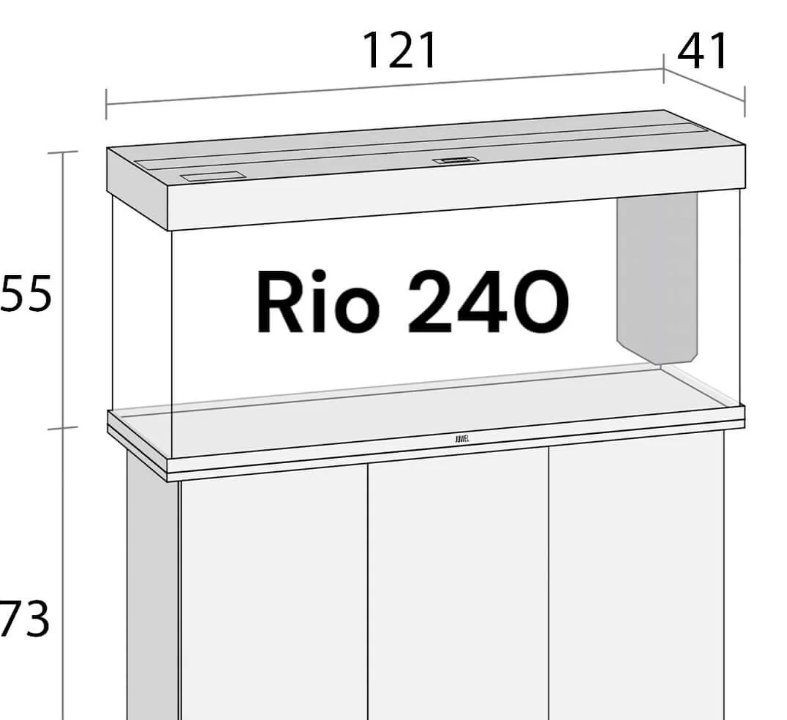 Juwel Rio Aquarium and Cabinets